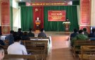 Xã Vân Am tổ chức Hội nghị tổng kết công tác XDCS và thực hiện QCDC; tổng kết Quốc phòng - An ninh năm 2023